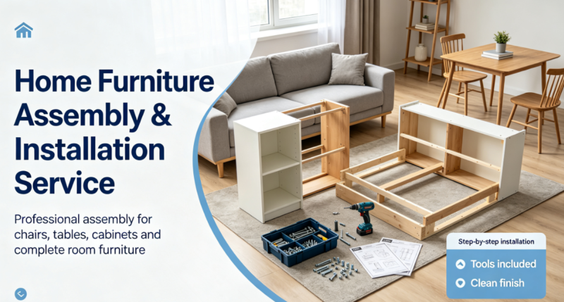 Home Furniture Assembly & Installation Service