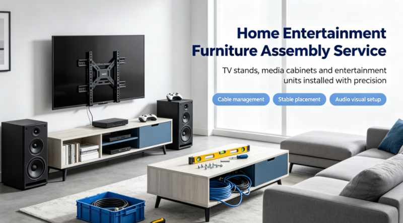 Home Entertainment Furniture Assembly Service