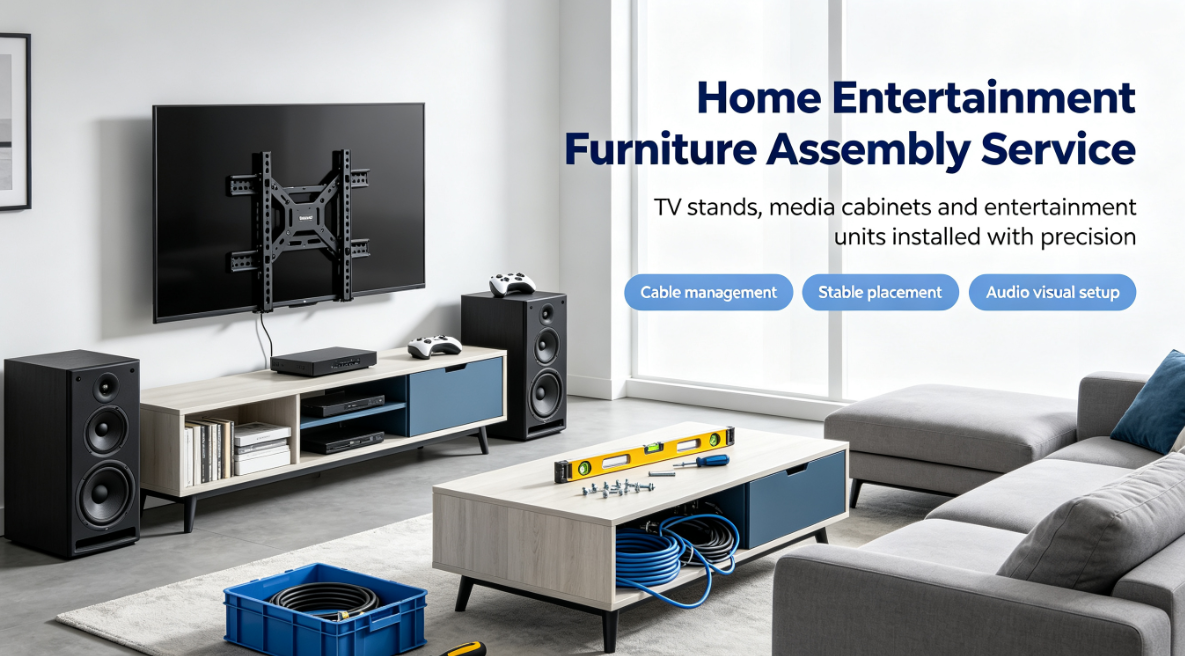 Home Entertainment Furniture Assembly Service