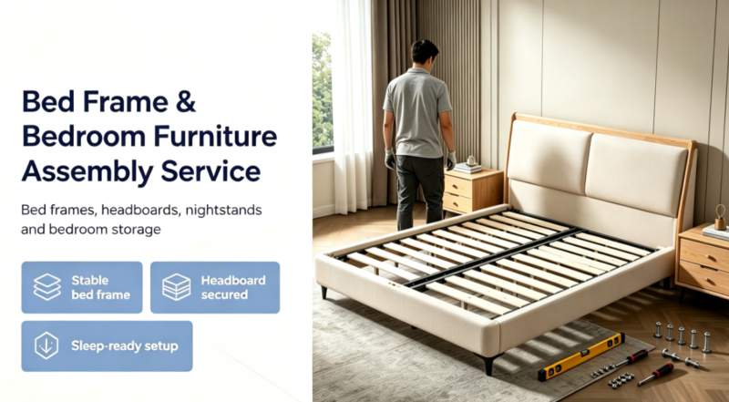Bed Frame & Bedroom Furniture Assembly Service