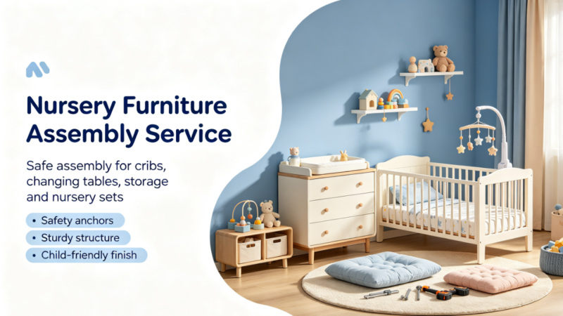 Nursery Furniture Assembly Service