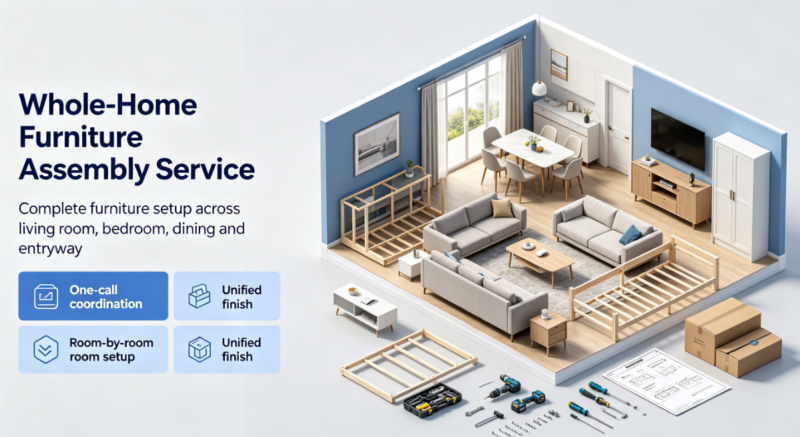Whole-Home Furniture Assembly Service