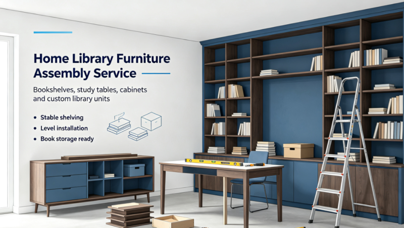 Home Library Furniture Assembly Service